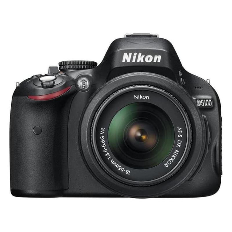 SLR D5100 – Black + Nikon AF-S Nikkor 18-55mm f/3.5-5.6G VR f/3.5-5.6