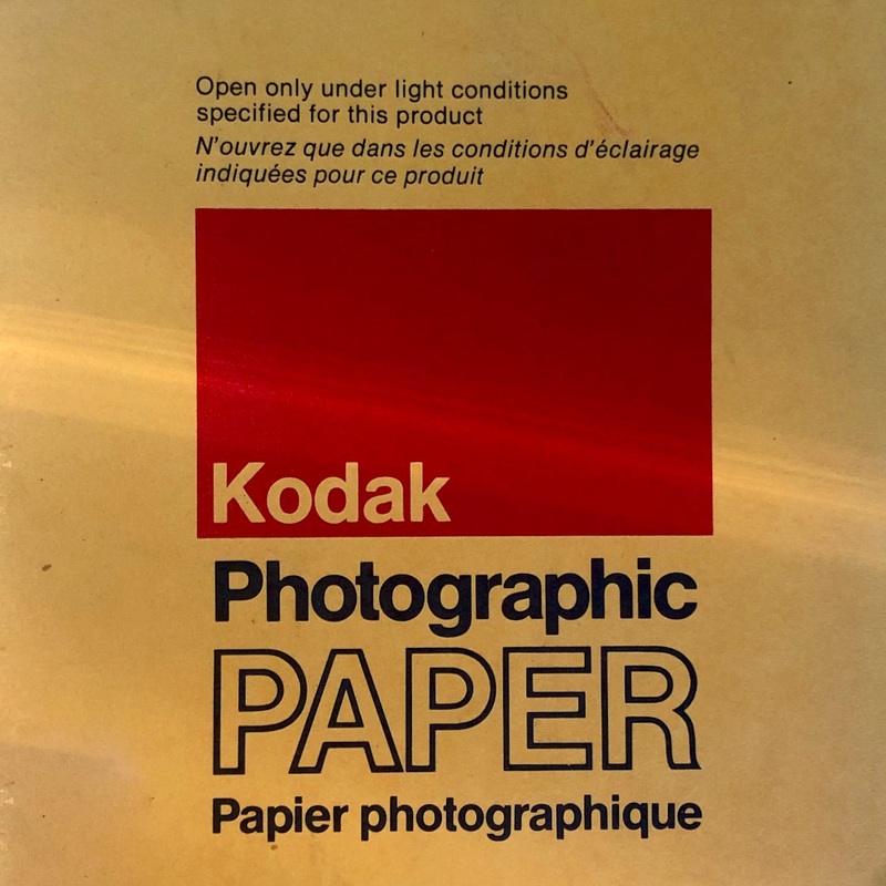 Kodak Kodabromide E-2 5×7, 25 sheets (expired) June 1976
