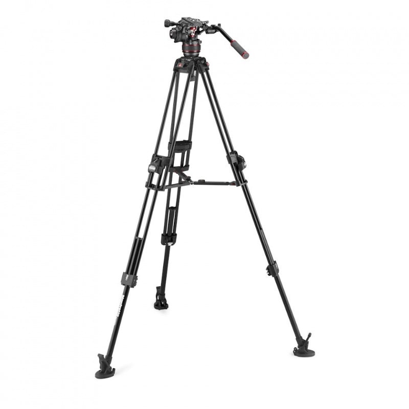 Manfrotto Nitrotech srie 608 avec trpied Fast Twin 645 Alu