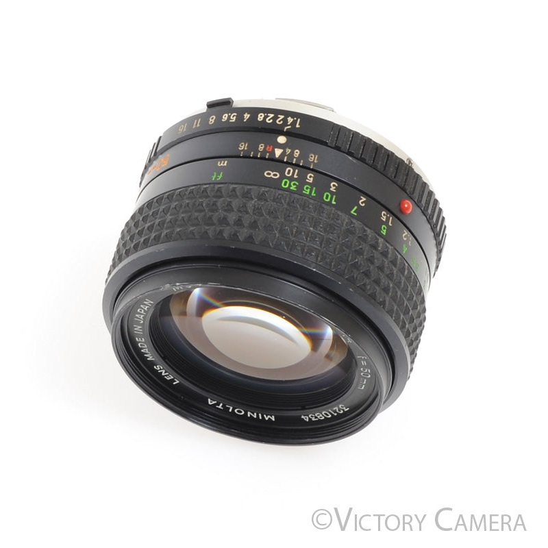 Minolta MC Rokkor-PG 50mm f1.4 Prime Lens [EXC]