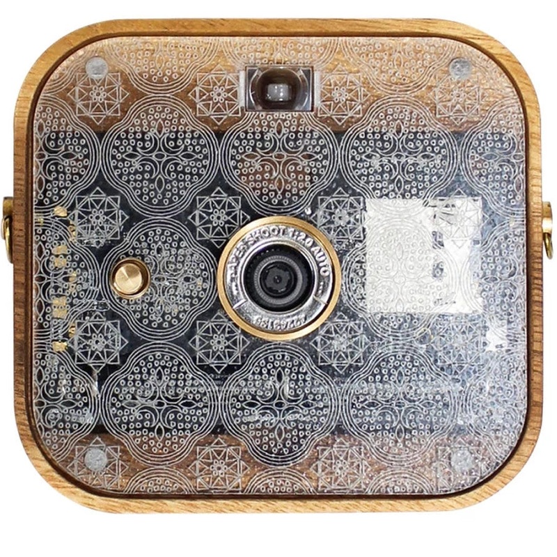 Paper Shoot Thinkk&Shoot Camera Set Vintage Glass – Begonia Flower