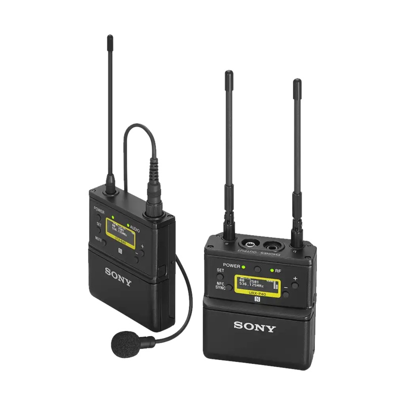 Sony UWP-D21 Camera-Mount Wireless Omni Lavalier Microphone System (UC14: 470 to 542 MHz)