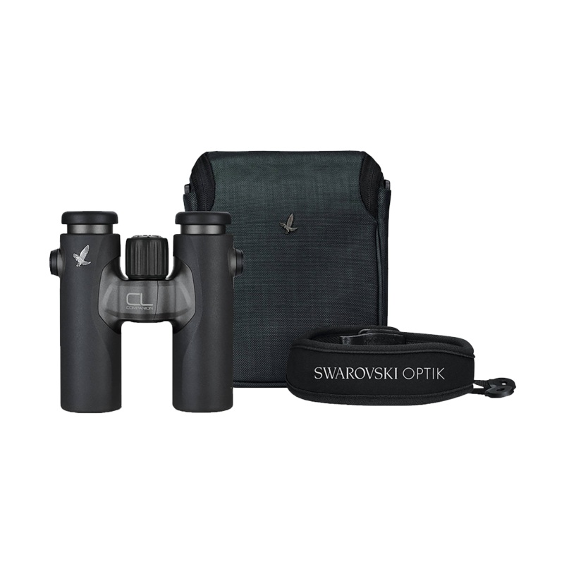 Swarovski 10×30 CL Companion Binocular (Anthracite, Wild Nature Accessories Package)