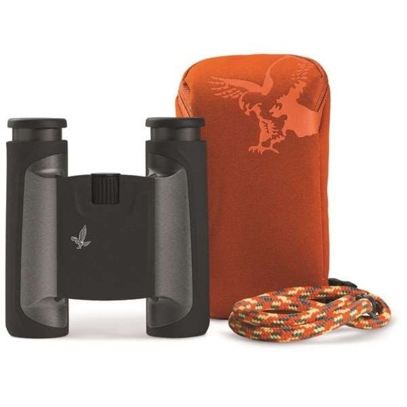 Swarovski CL 8×25 Pocket Binoculars Anthracite with Mountain Accessory Pack