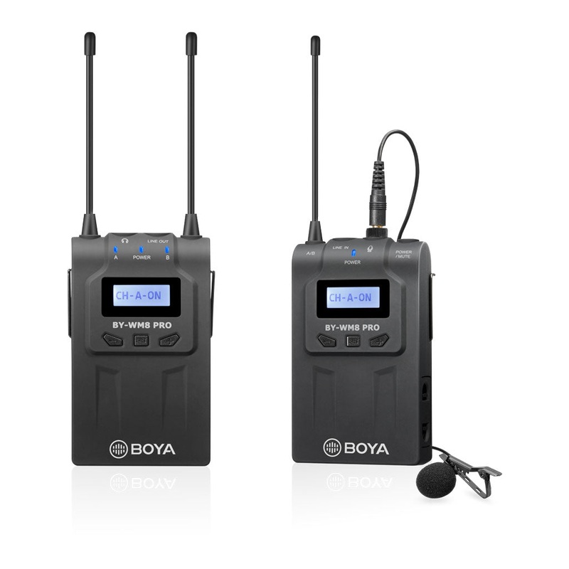 Boya BY-WM8 PRO K-1 Single Wireless Lapel Mic Rental –  R220 P/Day