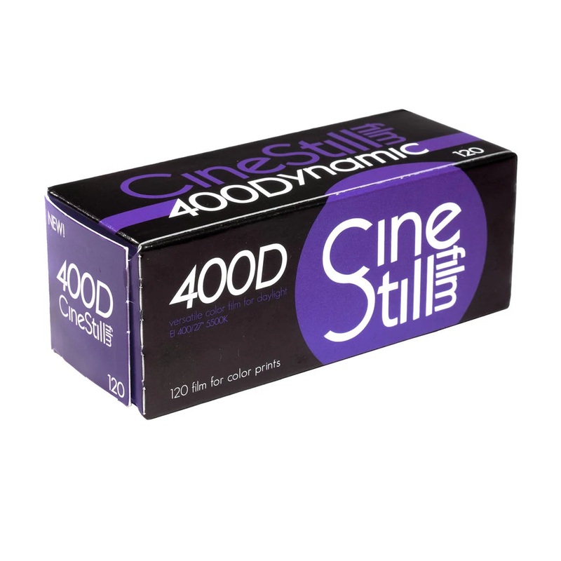 Cinestill 400D 120 Camera Film – Expired Spring 2025