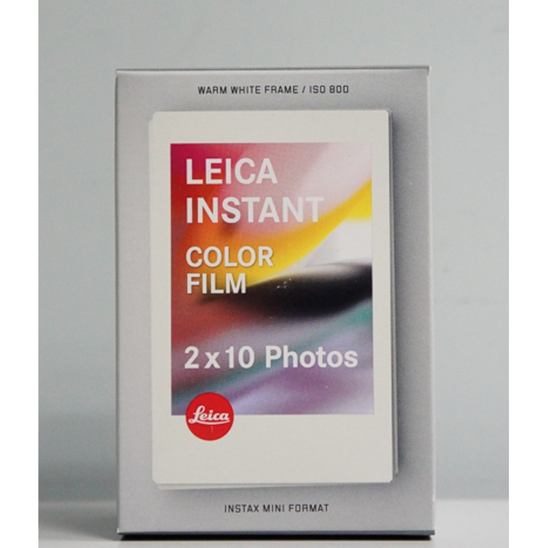 Leica SOFORT color film double pack (mini), warm white