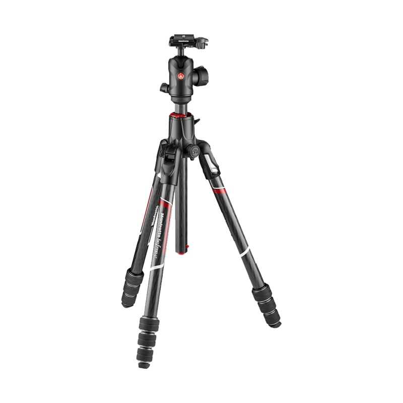 Manfrotto MKBFRTA4GXP-BH Befree GT XPRO Carbon Twist Tripod with 496 Center Ball Head