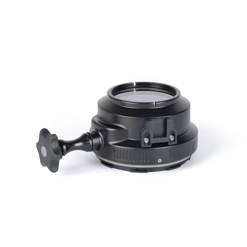 Nauticam N100 Flat Port 45 with Focus Knob