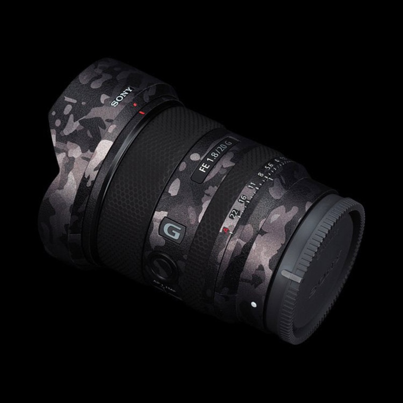 SONY FE 20mm F1.8 G Lens Skin Brushed Black