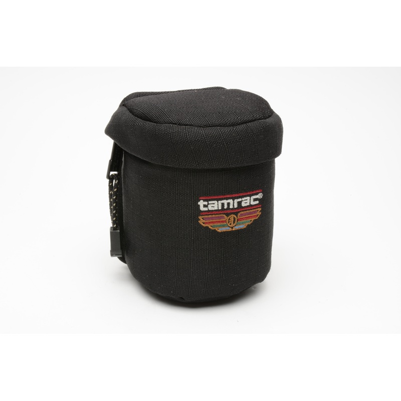 Tamrac MX5375 padded lens case ~4.5×3″ (Black)