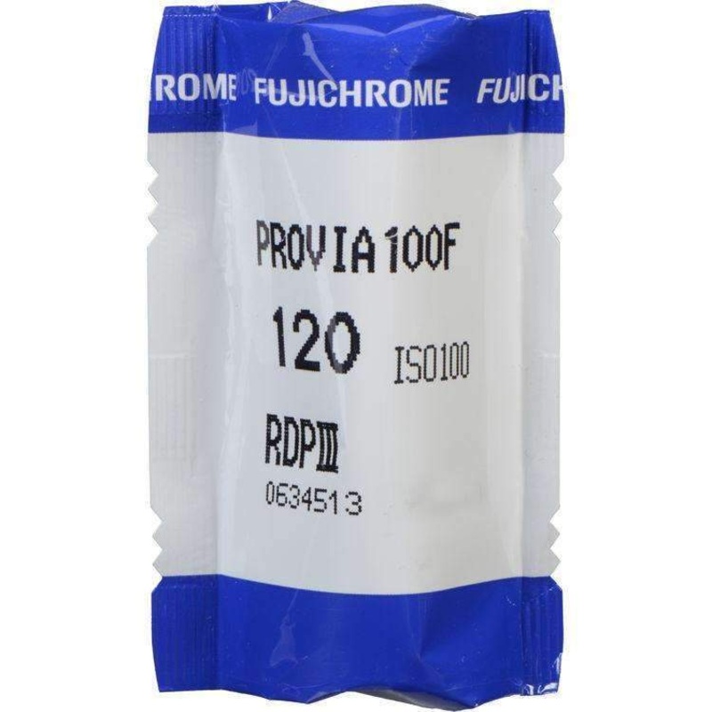 Fujifilm Fujichrome Provia 100F Professional RDP-III Color Transparency Film (120 Roll Film)