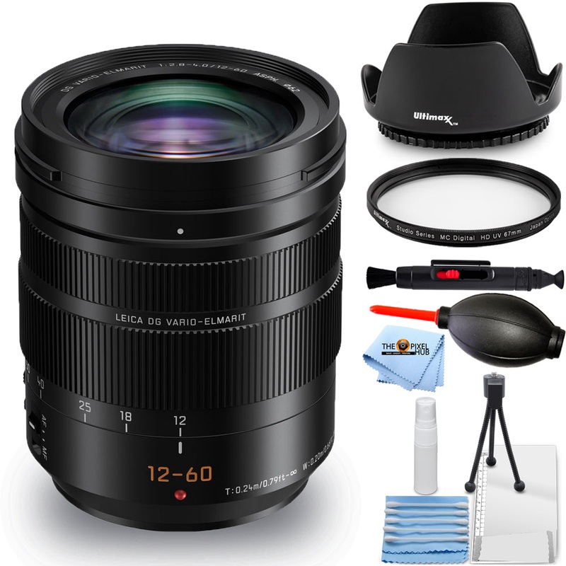 Panasonic Leica DG Vario-Elmarit 12-60mm f/2.8-4 ASPH POWER O.I.S. Lens – UV Kit
