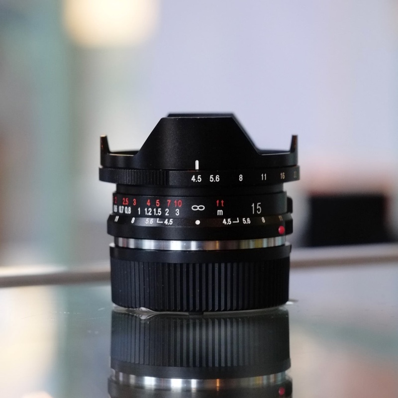 Voigtlnder Super Wide Heliar 15mm f4.5 w/ viewfinder