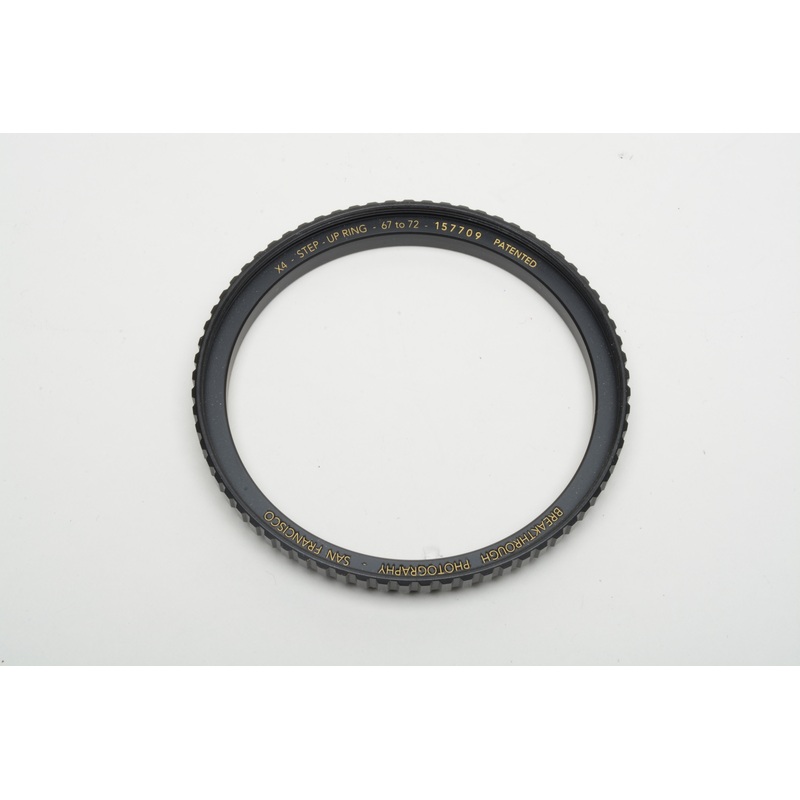 Breakthrough Photography 67mm to 72mm Step-Up Lens Adapter Ring