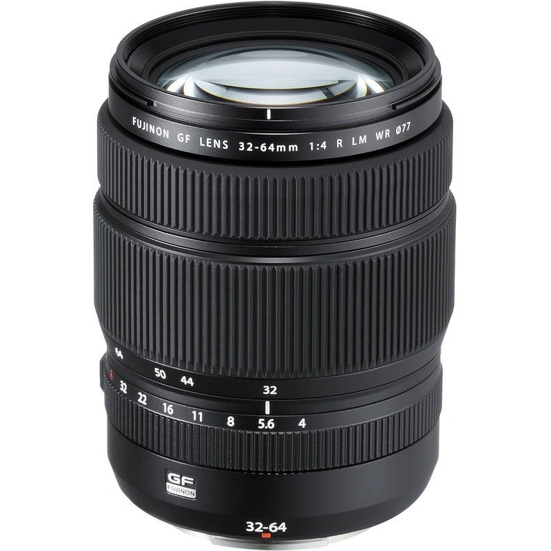Fujifilm GF 32-64mm f/4.0 R LM WR Black