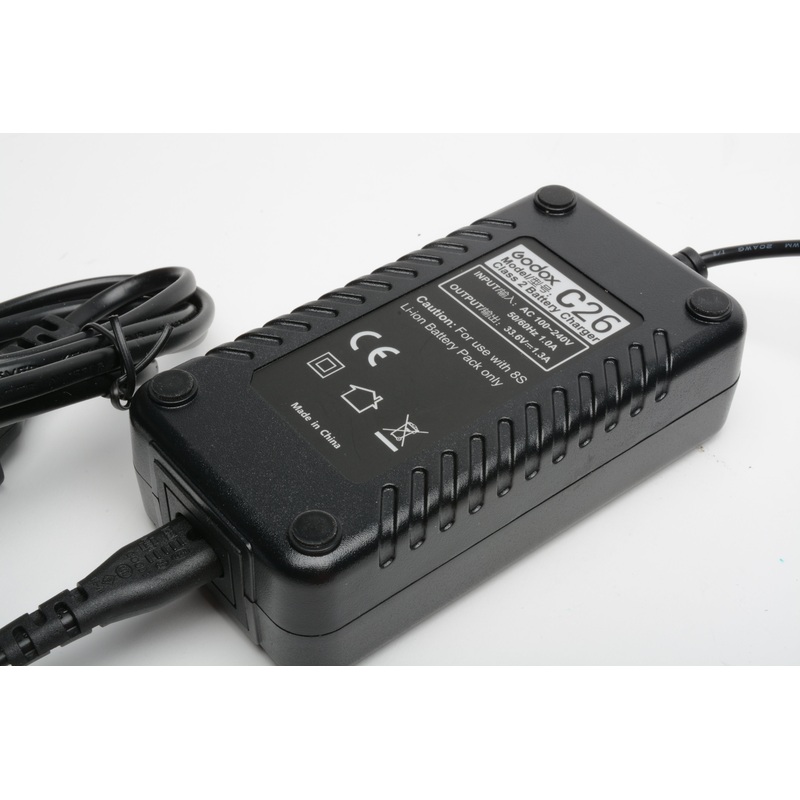 Godox C26 Battery Charger for Flashpoint XPLOR 600 PRO Light, Genuine