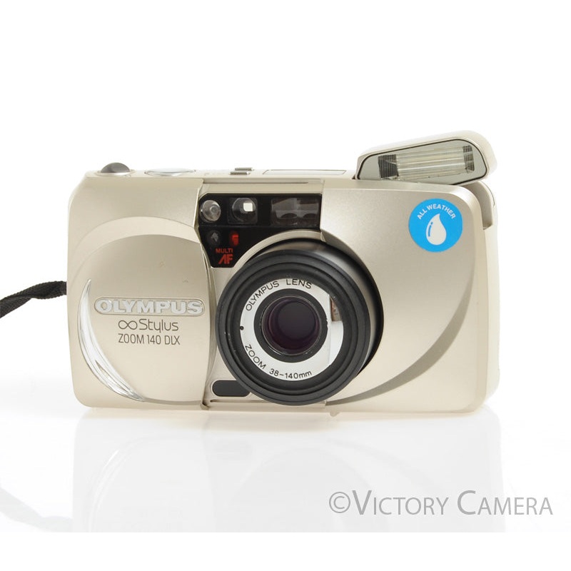 Olympus Stylus Zoom 140 DLX All Weather 35mm Point & Shoot Camera [EXC]