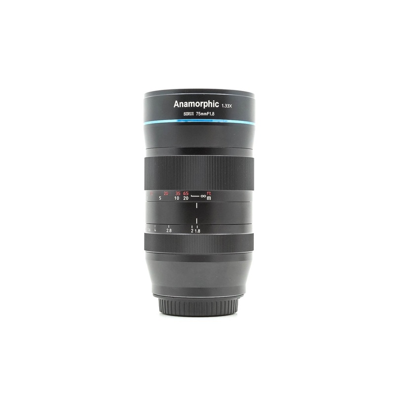 Sirui 75mm f/1.8 1.33x Anamorphic – Sony E Fit