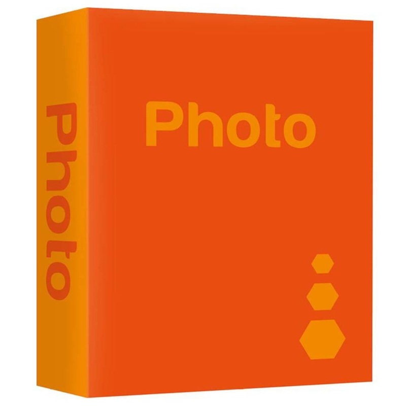 Zep Basic Slip-In Photo Album For 300 7.5×5 Photos – Orange
