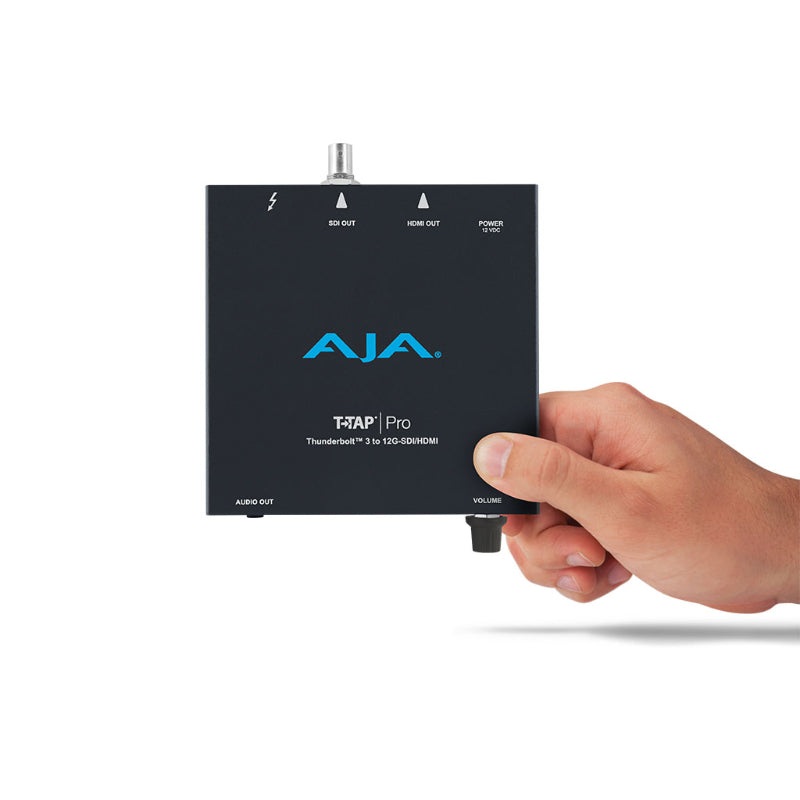 AJA T-TAP Pro Contrle du 4K60p sur 12G-SDI et HDMI 2.0