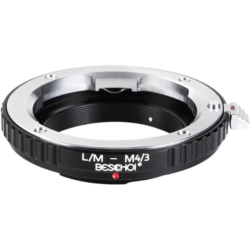Beschoi Lens Mount Adapter for Leica M (LM) Lenses to Micro Four Thirds (MFT, M4/3) Camera Body