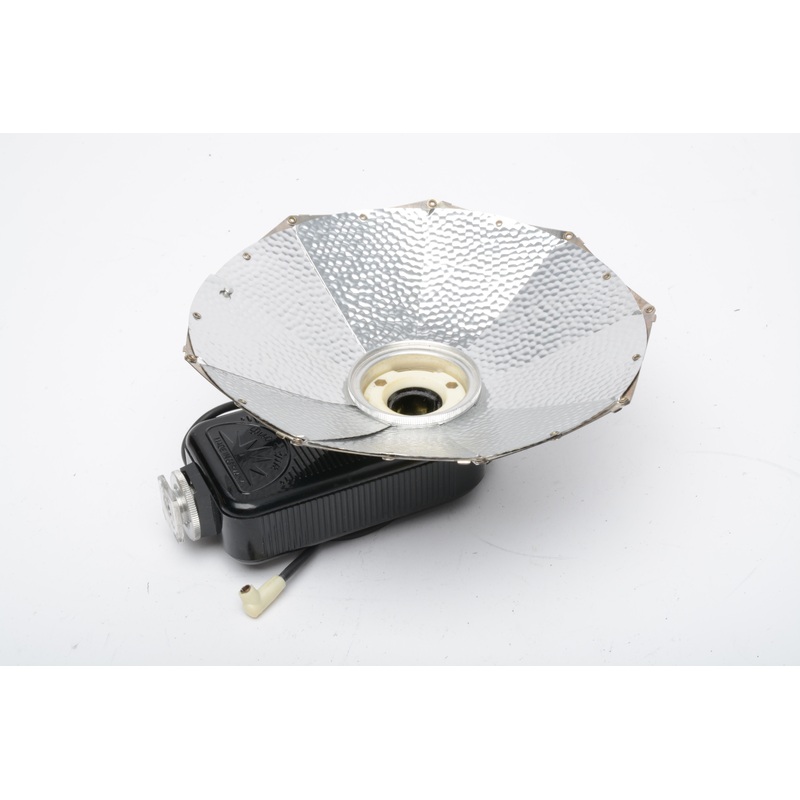 Duo Lux Flash reflector w/vase and bracket, Nice & Clean