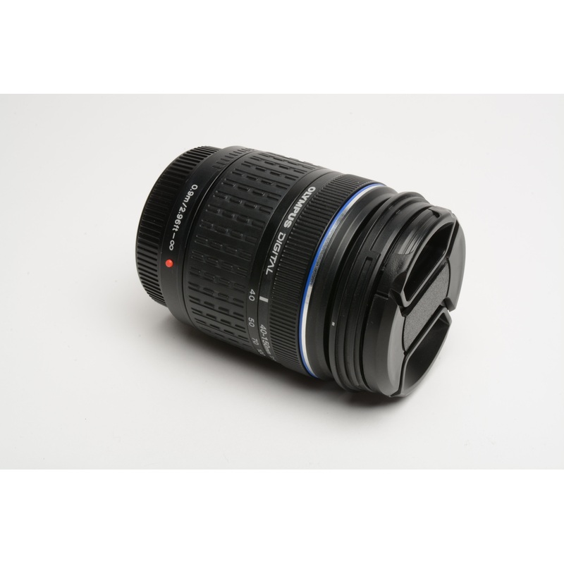 Olympus Zuiko Digital 40-150mm F4-5.6 ED Lens, caps, 4/3 Mount, Nice!