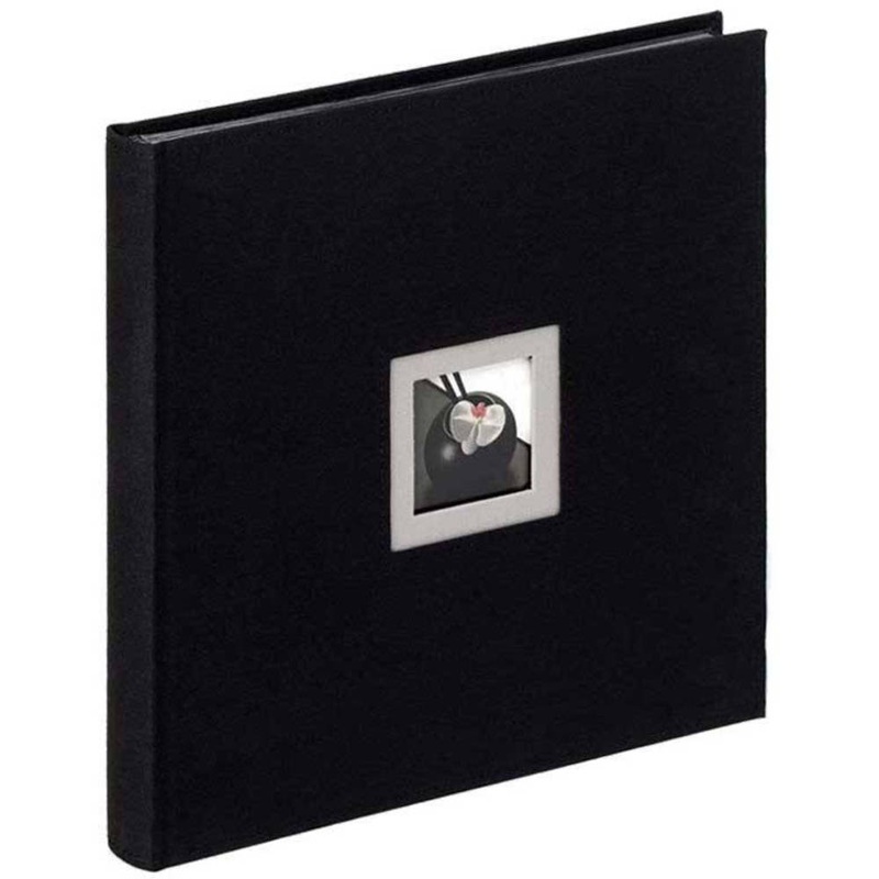 Walther Large Traditional 12×12″ Photo Album – Black