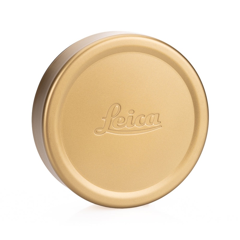 Leica Q Lens Cap E49, Brass, Blasted Finish
