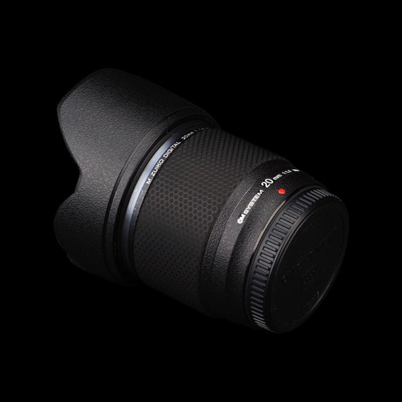 OM SYSTEM (OLYMPUS) M.ZUIKO DIGITAL ED 20mm F1.4 PRO Lens Skin Brushed Black