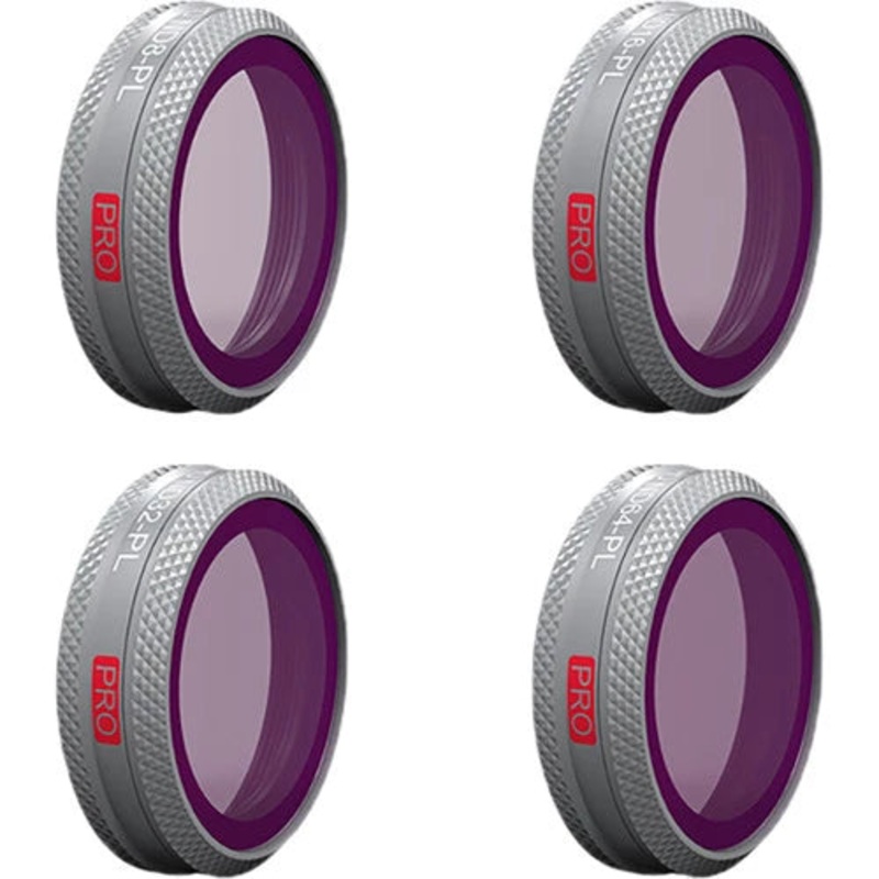 PGYTECH Filter for MAVIC 2 ZOOM – ND/PL SET (Professional)  (ND8/PL ND16/PL ND32/PL ND64/PL) P-HA-043