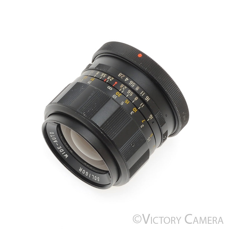 Soligor 35mm f2.8 Wide Angle Prime Lens for Canon FD [EXC]