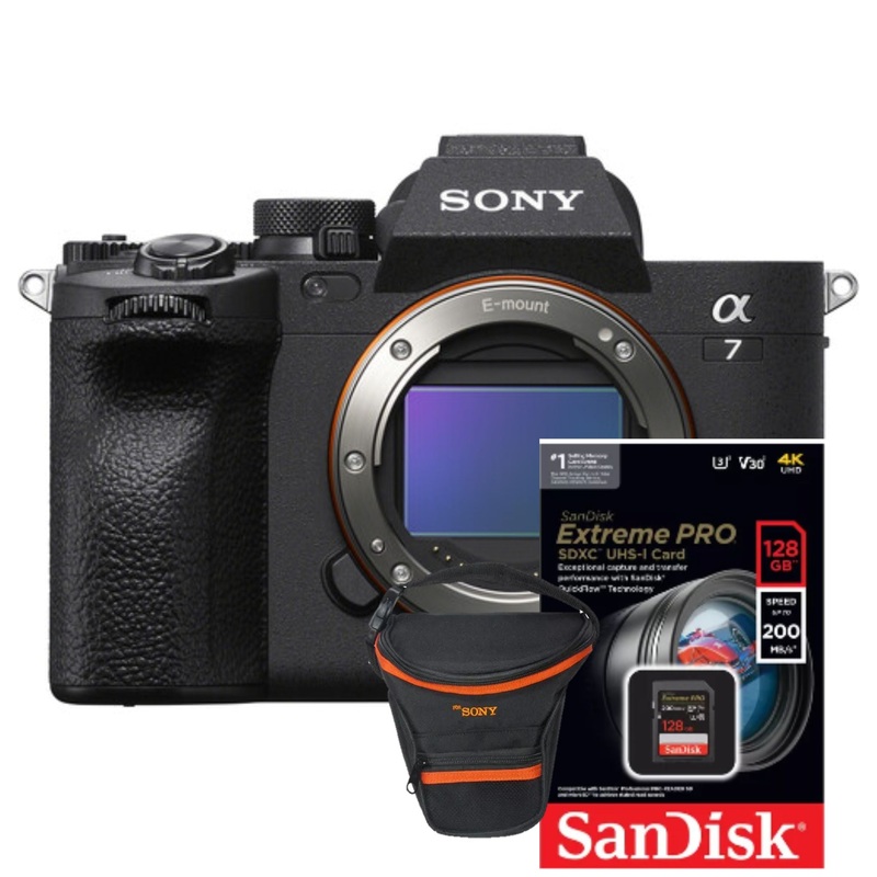 Sony a7 IV Slo Cuerpo + Memoria 128Gb de 200Mb/s + Bolso
