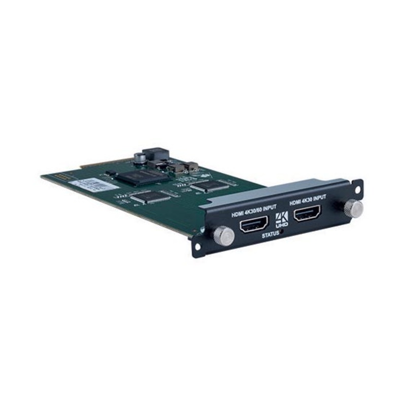 TV ONE Input Module 4K 2 x HDMI (1 x 4K60, 1 x 4K30) for CORIO Master – TV1-CMHDMI4K2IN