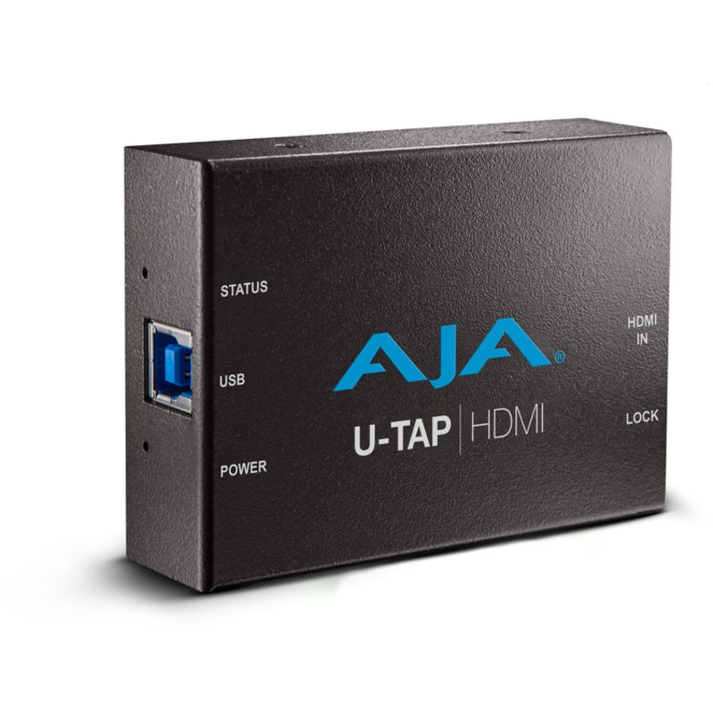 AJA U-TAP HDMI Simple USB 3.0 Powered HDMI Capture – U-TAP-HDMI-R0 (IN STOCK)