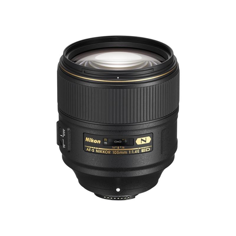 Nikon AF-S Nikkor 105mm f/1.4E ED Black