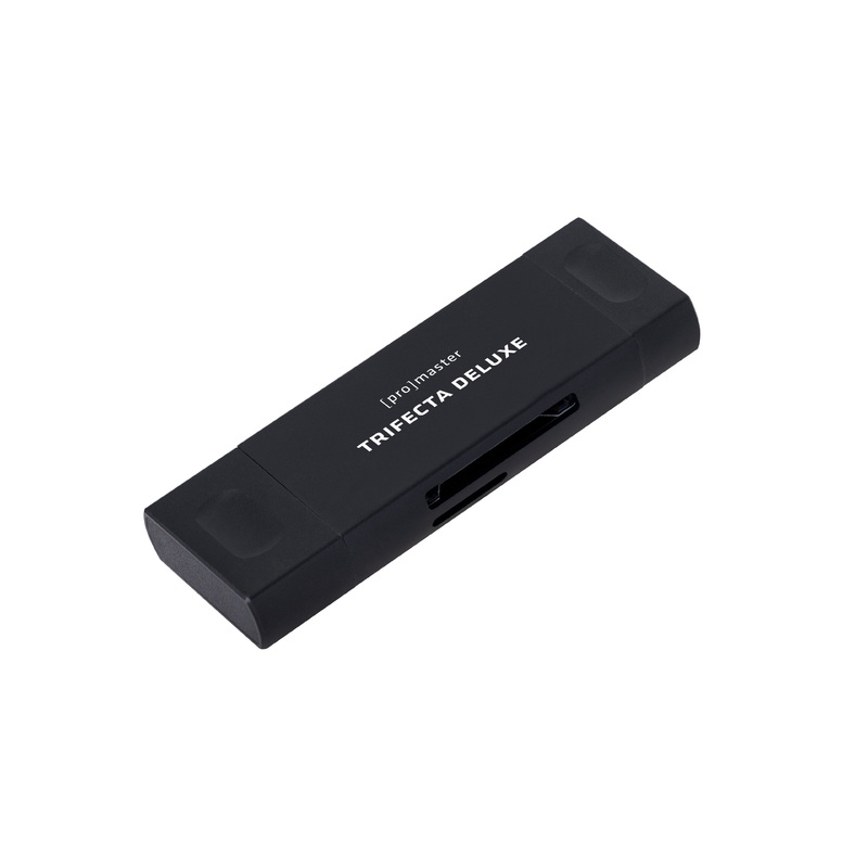 PRO Trifecta Deluxe UHS-II  SD & Micro SD Card Reader (72416)