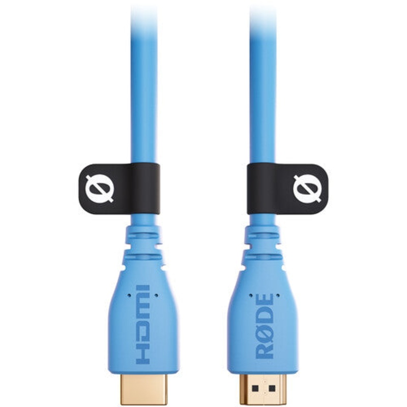 RODE HDMI 2.0 Cable (4.9′, Blue)