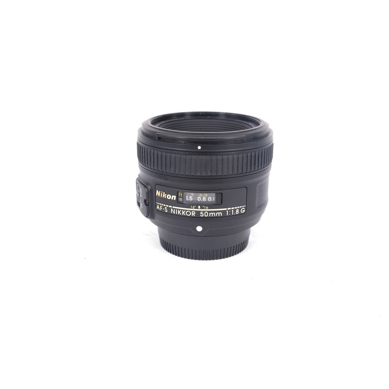 Used Nikon 50mm f/1.8 G AF-S Lens