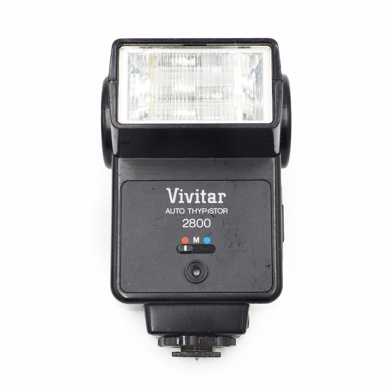 Vivitar 2800 Universal Manual Hotshoe Flash – USED