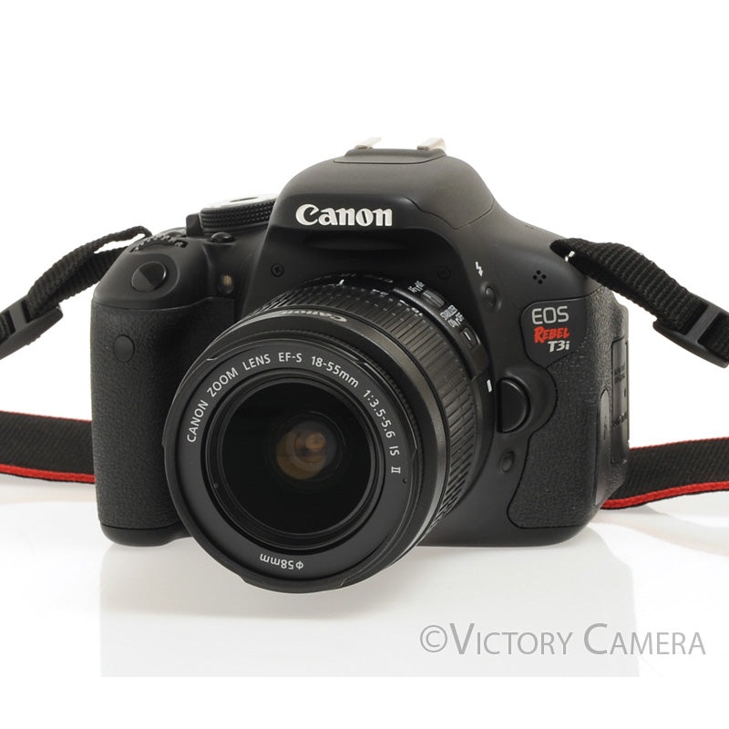 Canon EOS Rebel T3i 18.7mp Digital Camera with EF-S 18-55mm II Lens [EXC+]