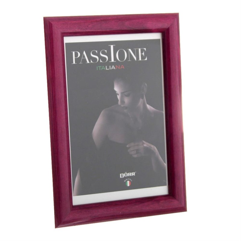 Dorr Guidi Glossy Plum Wooden 6×4 Photo Frame