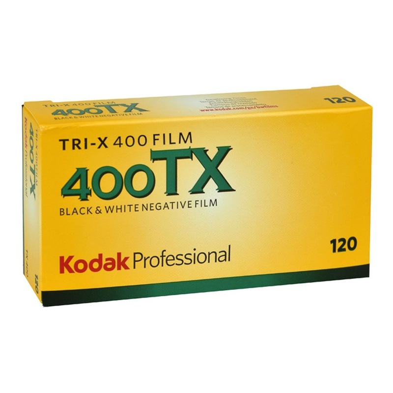 Kodak Professional Tri-X ISO 400 120 Black and White Negative Roll Film – 5 Pack