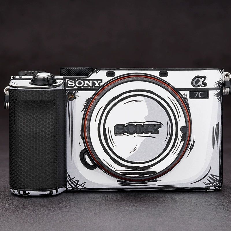 Sony A7CA7C2A7CRA6700ZV-E10E1 2D Camera Skin – 3M Adhesive Sony A7C Generation-2D Edition Film