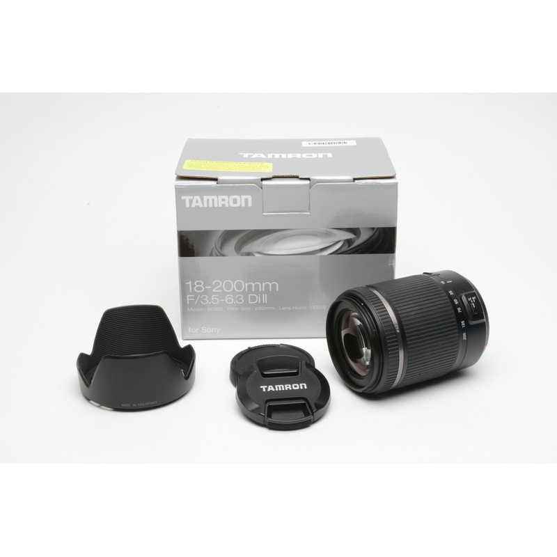 Tamron AF 18-200mm F3.5-6.3 XR Di II LD Aspherical IF macro Lens B018S, Sony A, USA