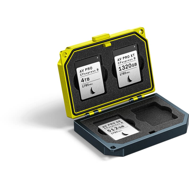 ANGELBIRD MEDIA-TANK-CB2 MEDIA TANK Case for 4 Memory Cards CFexpress Type B – AB-MEDIA-TANK-CB2