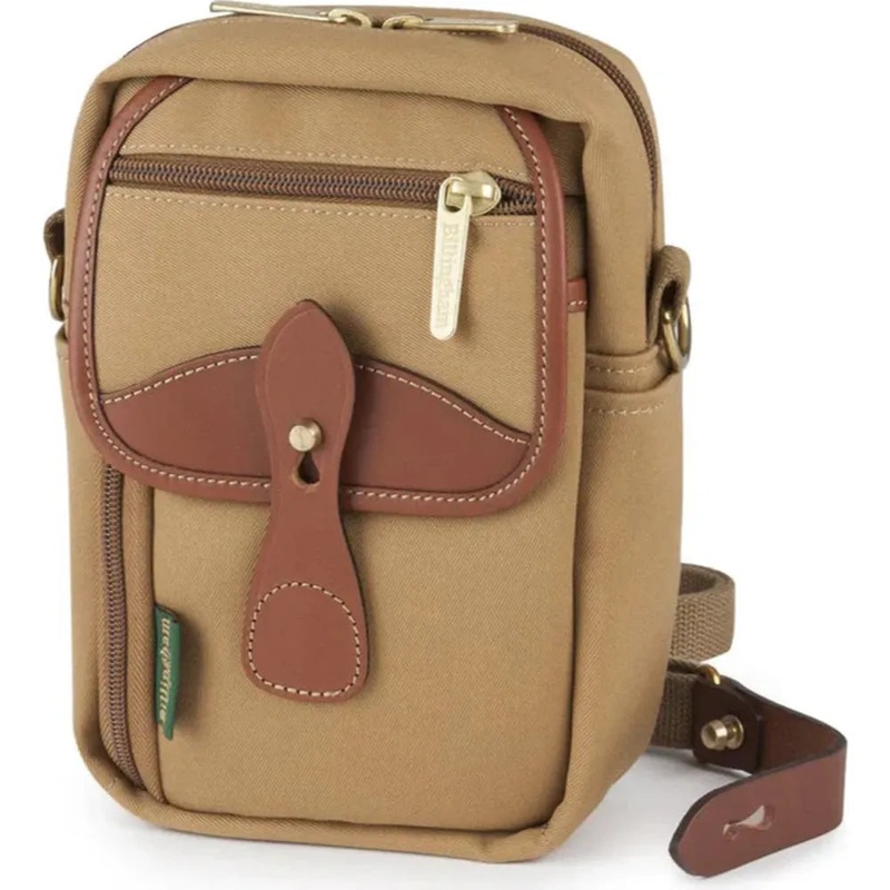 Billingham Airline Stowaway – Khaki Canvas / Tan Leather