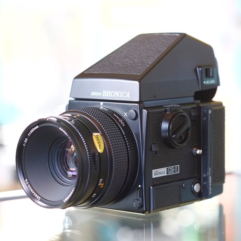 Bronica GS-1 with 100mm f3.5 Zenzanon-PG & 6×4.5 back
