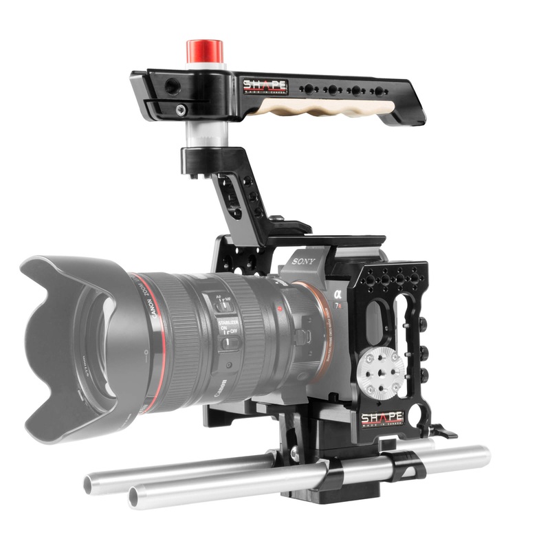Cage et systme de rod blocs 15 mm pour Sony A73 et A7R3  A73ROD